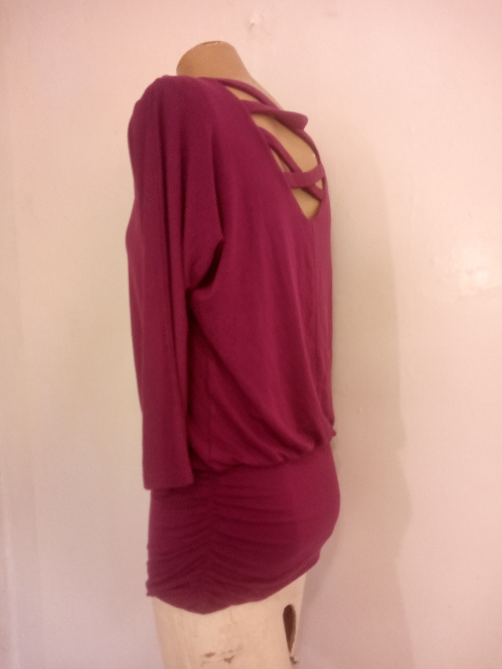 White House Black Market Purple Women's Top